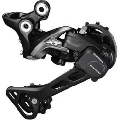 Shimano XT M8000 Shadow+ 11 Speed takavaihtaja musta pitkä häkki