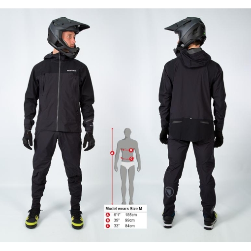 Endura MT500 Waterproof Jacket II – Black - Image 6