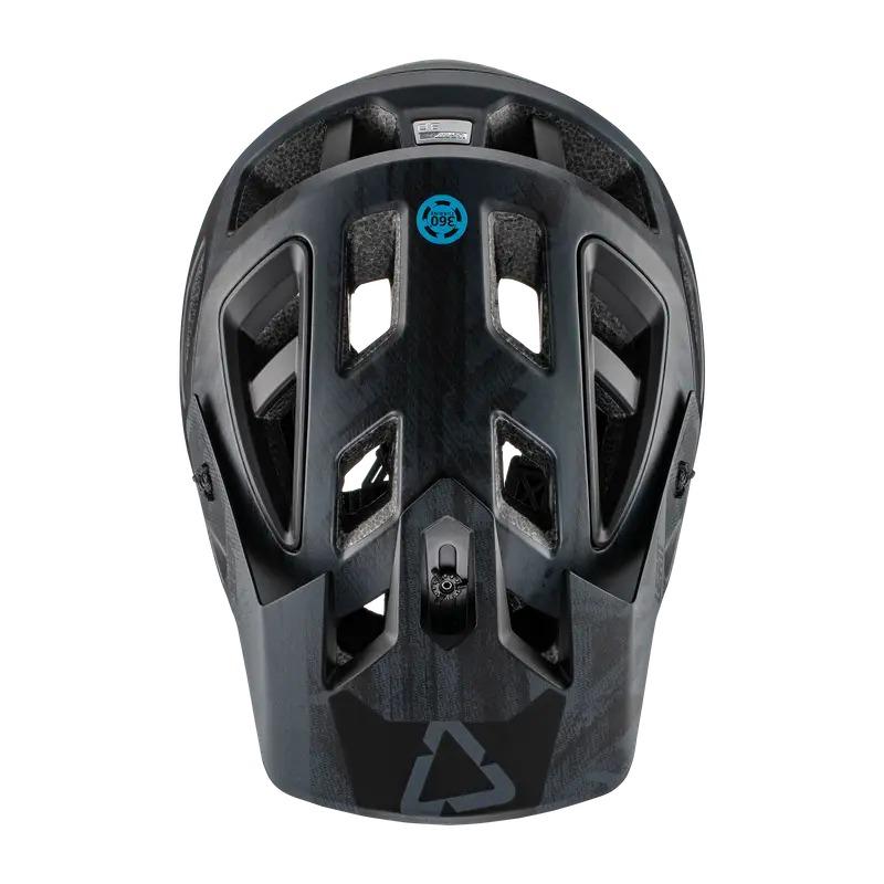 Leatt 3.0 All Mountain V21.2 Helmet, Black • Hi5Bikes