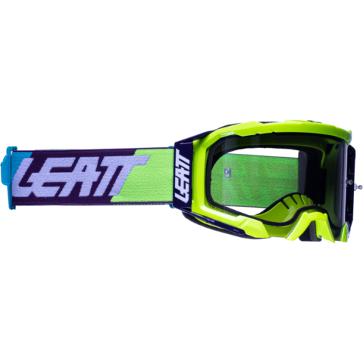 Leatt Goggle Velocity 5.5 Neon Yellow Light Grey 58%