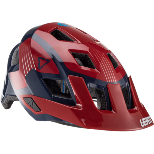 Leatt AllMtn 1.0 V22 Helmet, Chilli Jr - Image 2