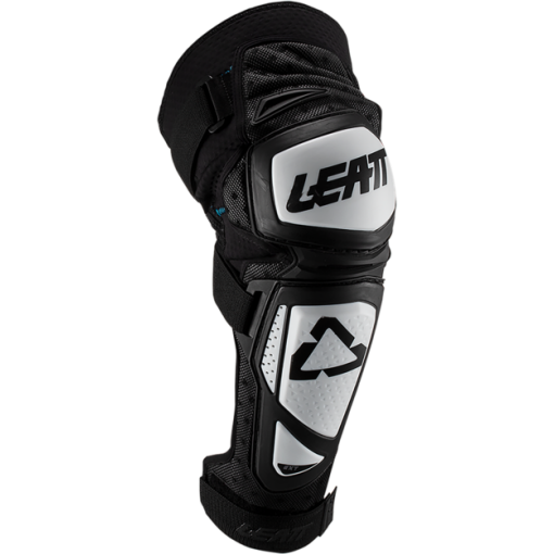 Leatt EXT Knee&Shin Guard, white/Black Junior