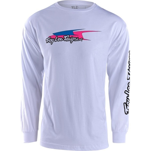 TLD Aero Long sleeve Tee, White - Image 2