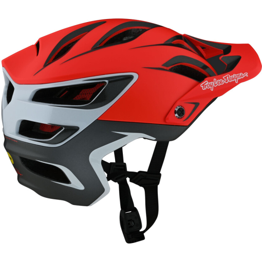 TLD A3 Mips Helmet, Uno Red - Image 2