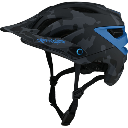 TLD A3 Mips Helmet, Uno Camo Blue