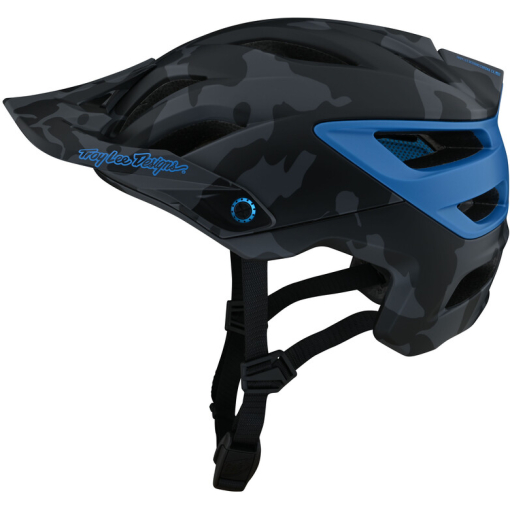 TLD A3 Mips Helmet, Uno Camo Blue - Image 3