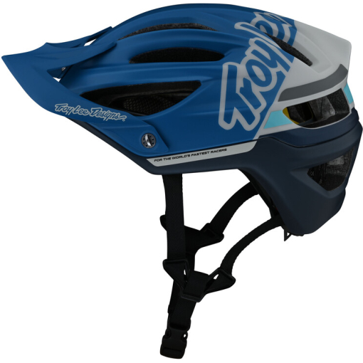 TLD A2 Mips Helmet, Silhouette Blue - Image 2