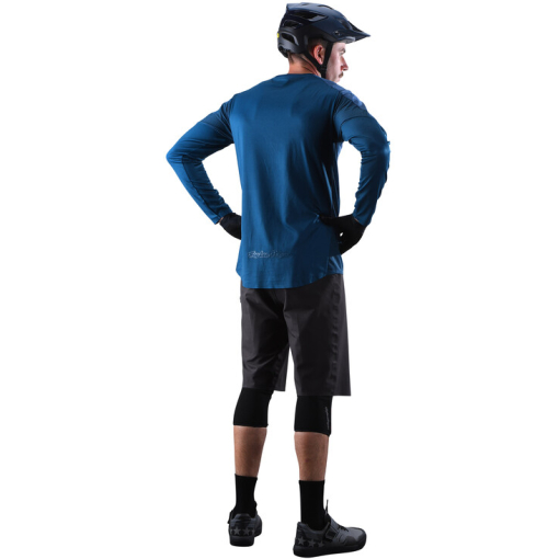 TLD Drift LS Jersey, Dark Slate Blue - Image 4
