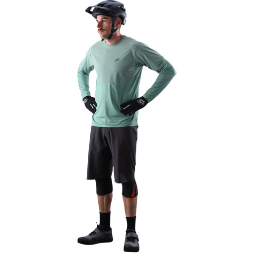 TLD Drift LS Jersey, Glass Green - Image 3