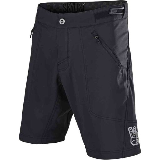 TLD Skyline Short + Liner, Black