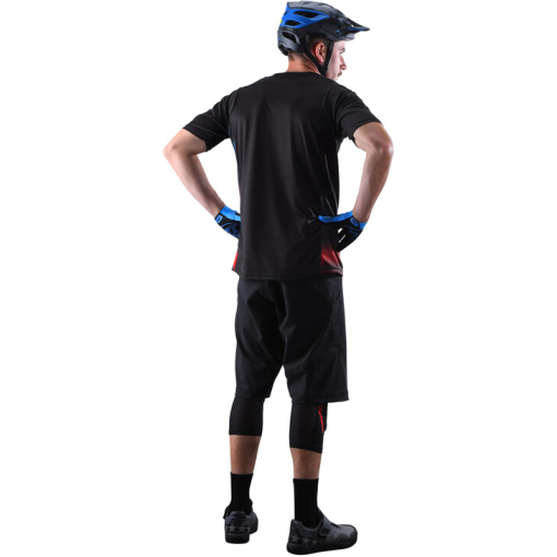 TLD Skyline SS Jersey, Wave Black - Image 4