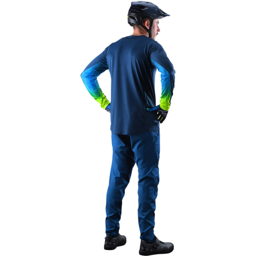 TLD Skyline LS Jersey, Jet Fuel Navy - Image 4