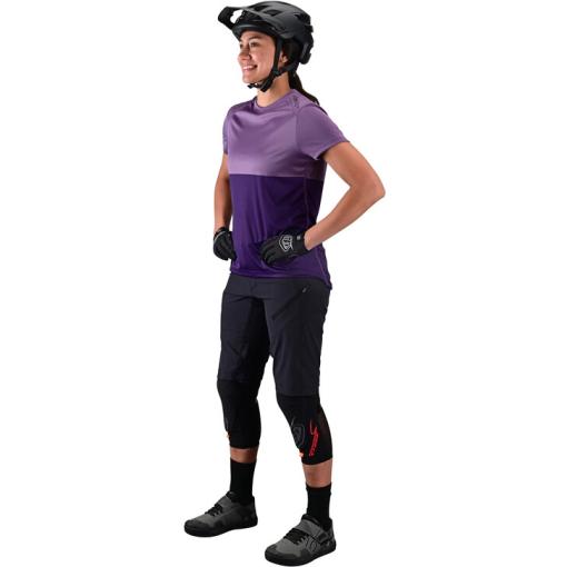 TLD Wmns Lilium SS Jersey, Block Orchid / Purple - Image 3