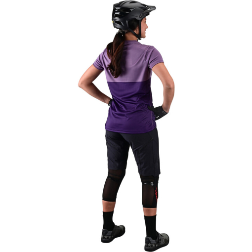 TLD Wmns Lilium SS Jersey, Block Orchid / Purple - Image 4