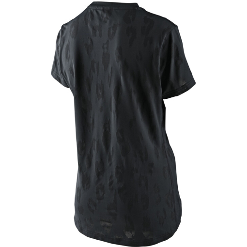 TLD Wmns Lilium SS Jersey, Jacquard Black - Image 2