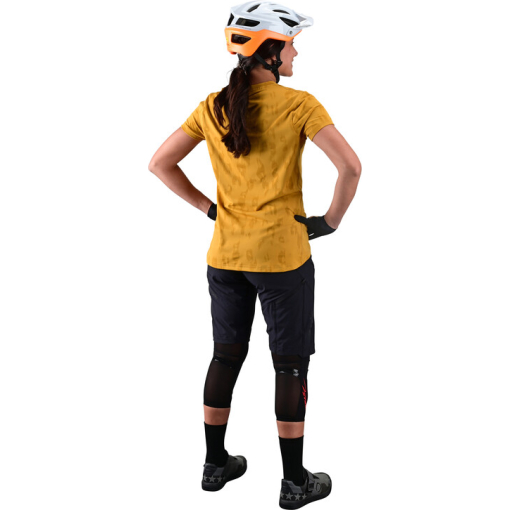 TLD Wmns Lilium SS Jersey, Jacquard Honey - Image 4