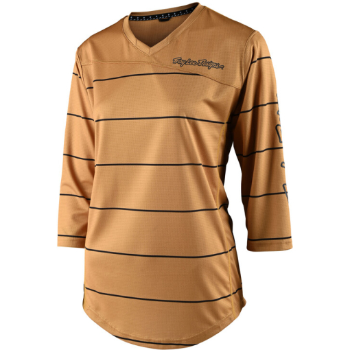 TLD Wmns Mischief Jersey, Pinstripe Honey