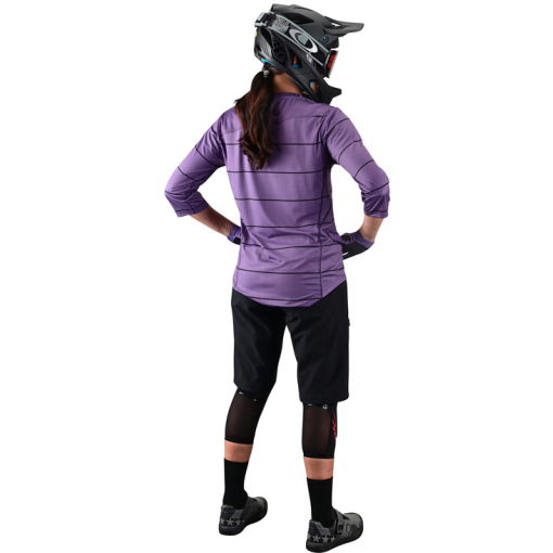 TLD Wmns Mischief Jersey, Pinstripe Orchid - Image 5