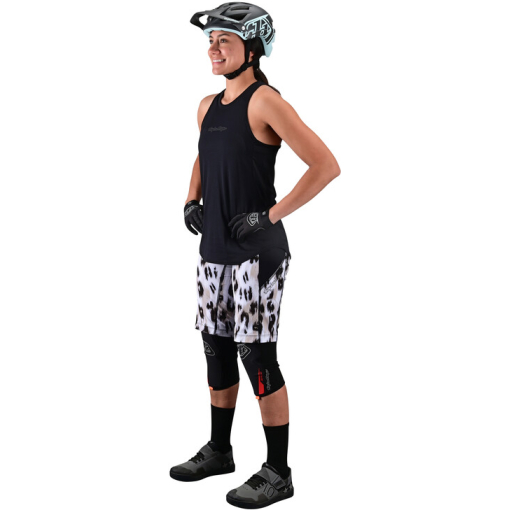 TLD Wmns Luxe Short, Wild Cat White - Image 3
