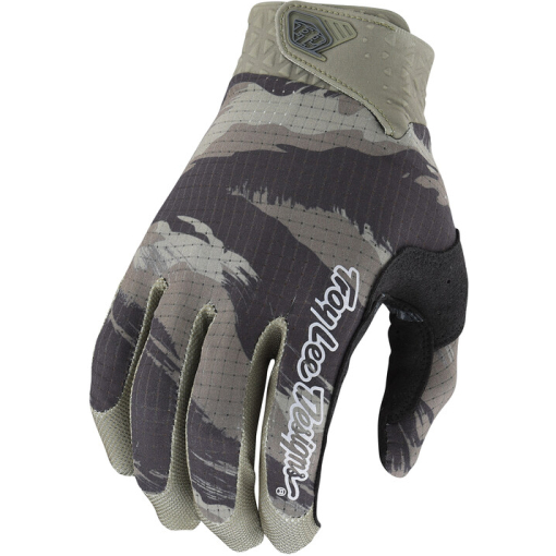 TLD Air Glove, Brushed Camo Army Green