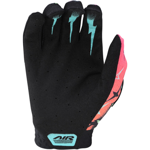 TLD Air Glove, Skull Demon Orange / Green - Image 2