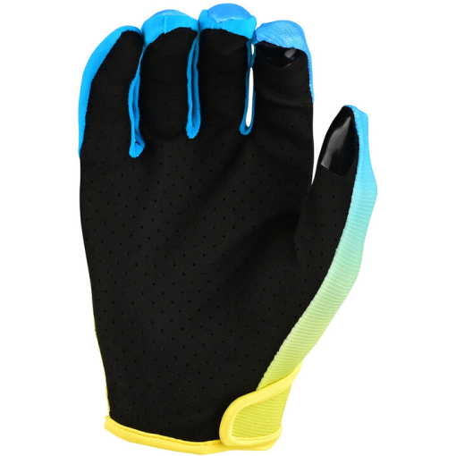 TLD Flowline Glove, Faze Blue / Yellow - Image 2