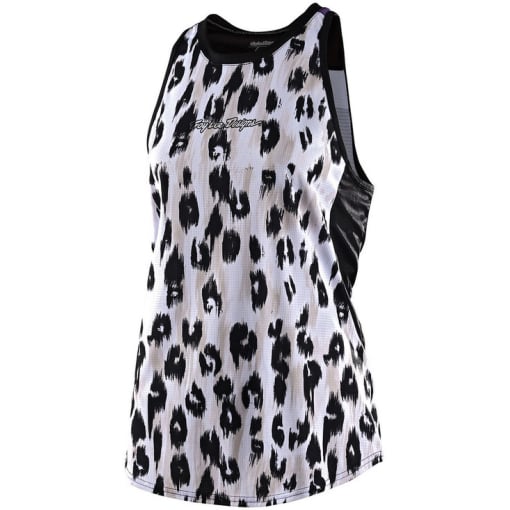 TLD Wmns Luxe Tank, Wild Cat White