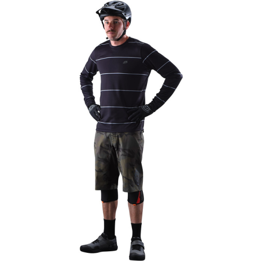 TLD Flowline Short, Spray Camo Army - Image 4