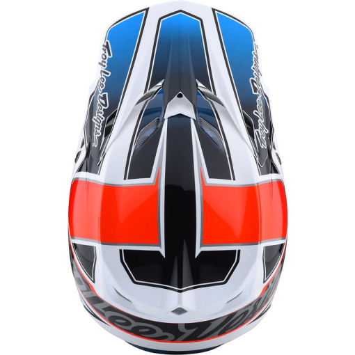 TLD SE5 composite Helmet, team orange/Blue - Image 5
