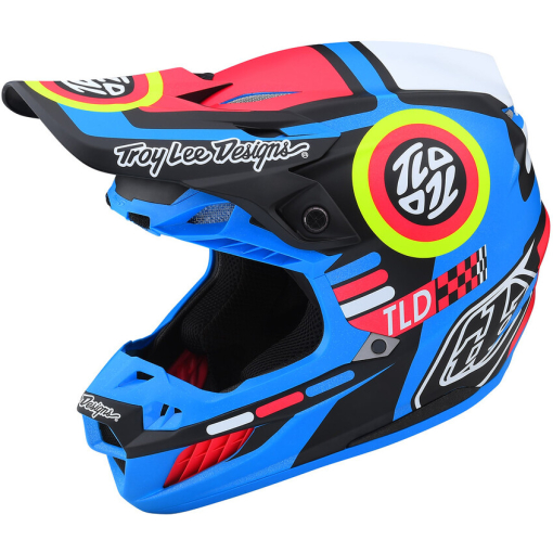 TLD SE5 composite Helmet, Drop in Black