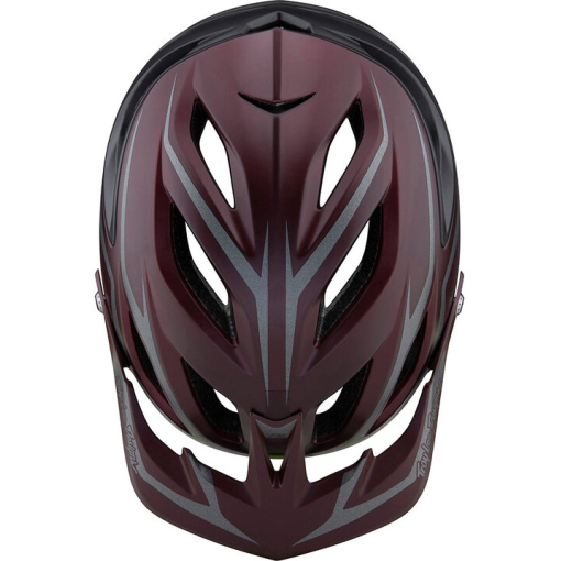 TLD A3 Mips Helmet, Jade Burgundy - Image 4