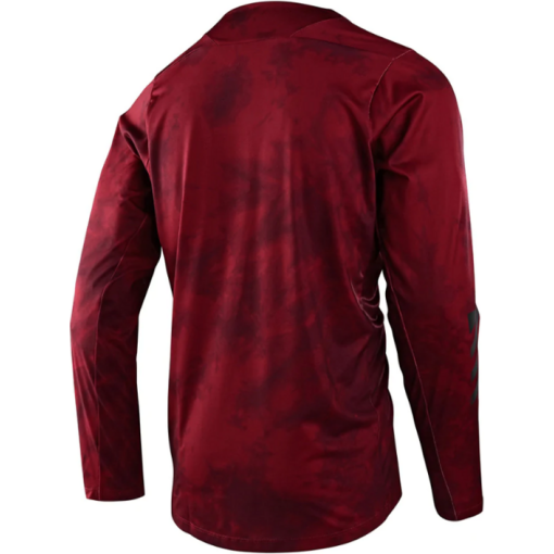 TLD Skyline Ls Chill Jersey, Tie Dye Wine - Image 2