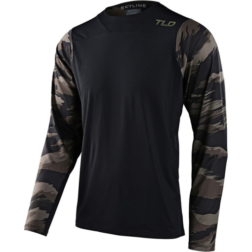 TLD Skyline Ls Chill Jersey, Hide Out Black