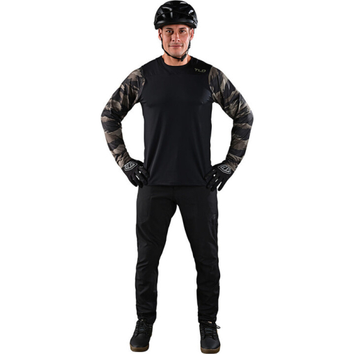 TLD Skyline Ls Chill Jersey, Hide Out Black - Image 3