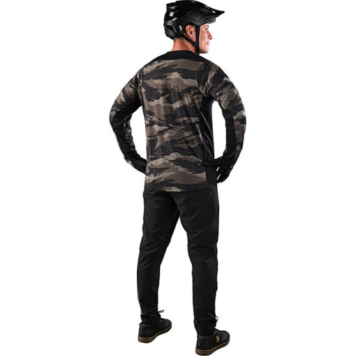 TLD Skyline Ls Chill Jersey, Hide Out Black - Image 4