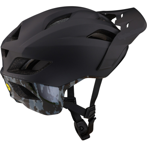 TLD Flowline Se Helmet, Radian Camo Black/Gray - Image 3