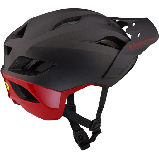 TLD Flowline Se Helmet, Radian Charcoal/Red - Image 2