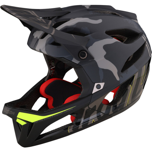 TLD Stage Helmet, Signature Camo Black