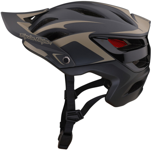 TLD A3 Helmet, Fang Charcoal/Phantom - Image 2