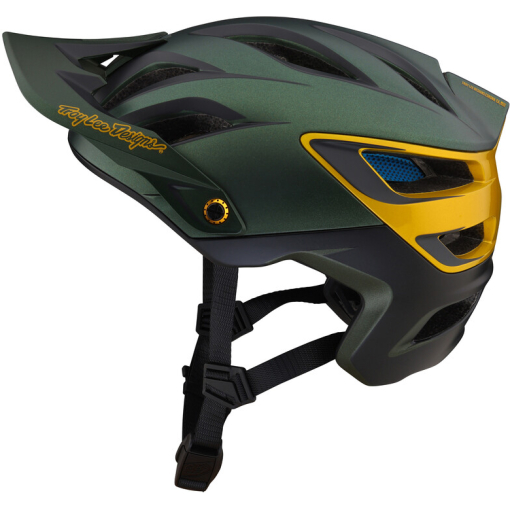 TLD A3 Helmet, Uno Green - Image 2