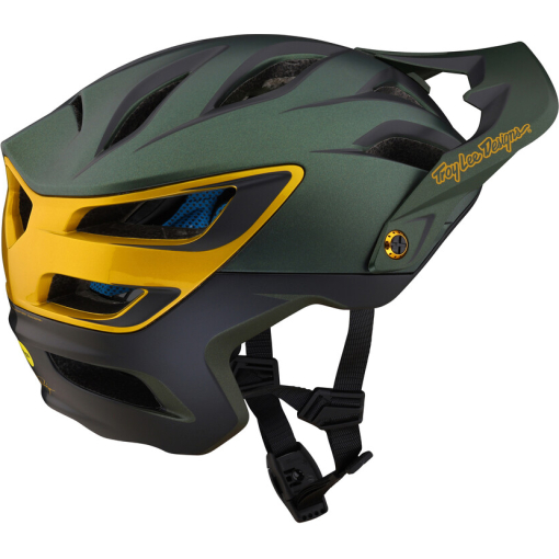 TLD A3 Helmet, Uno Green - Image 3