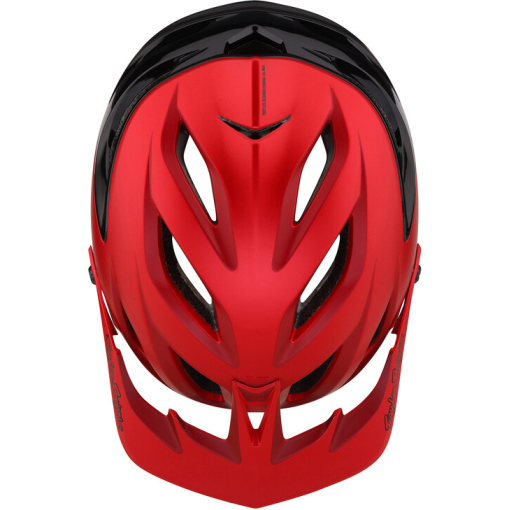 TLD A3 Helmet, Uno Red - Image 4