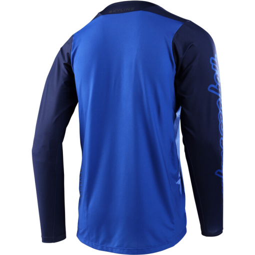 TLD Skyline Ls Jersey, Mono True Blue - Image 2