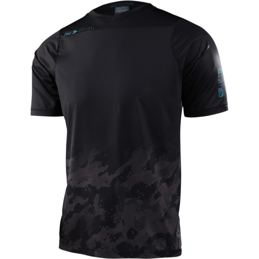 TLD Skyline Ss Jersey, Fader Digi Black