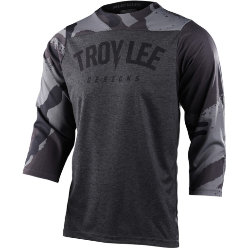 TLD Ruckus 3/4 Jersey, Camber Camo Black Heather