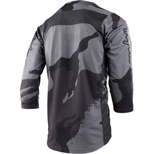 TLD Ruckus 3/4 Jersey, Camber Camo Black Heather - Image 2
