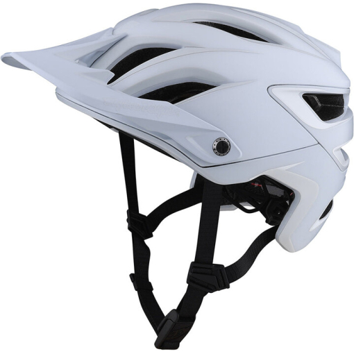TLD A3 Helmet, Uno White - Image 3