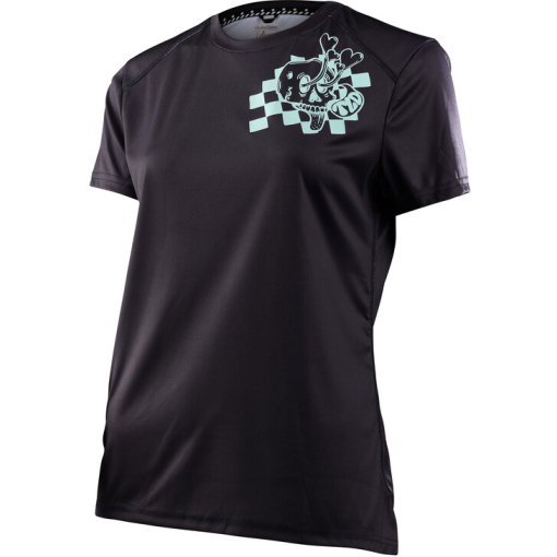 TLD Wmns Lilium Ss Jersey, Micayla Gatto Black