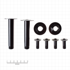 Kona Bolt kit - Black #10 (CMPBK10)