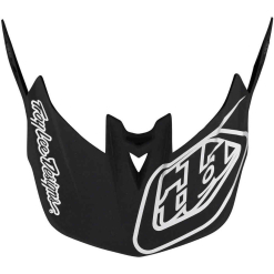 TLD D4 Visor, Stealth Black / Silver
